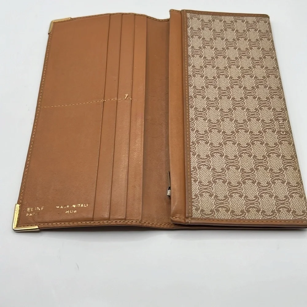 Celine Macadam Softest Leather Ever Long Wallet Excellent Condition - Picture 3 of 7